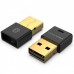 Адаптер USB Bluetooth 5.0 Vention Apt-X RTL (CD) Black (NAFB0)