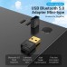 Адаптер USB Bluetooth 5.0 Vention Apt-X RTL (CD) Black (NAFB0)