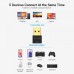 Адаптер USB Bluetooth 5.0 Vention Apt-X RTL (CD) Black (NAFB0)