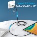 Кабель 2 в 1 USB-Type-C Vention PVC PD 60W 3A 480Mbps nickel-plated 1m Black (CQLBF)