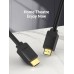 Кабель HDMI-HDMI v.2.0 Vention 4K 60Hz 18Gbps 30AWG HDR Video gold-plated 1m Black (AAV-A)