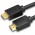 Кабель HDMI-HDMI v.2.0 Vention 4K 60Hz 18Gbps 30AWG HDR Video gold-plated 1m Black (AAV-A)