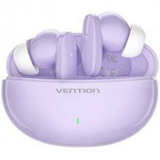 Наушники гарнитура вакуумные Bluetooth 5.3 TWS Vention Elf Earbuds E01 Purple (NBFV0)