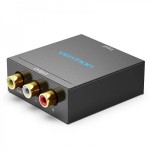 Конвертер Vention AV 3RCA-HDMI v1.4 1080p Black (AEFB0) Конвертер Vention AV 3RCA-HDMI v1.4 1080p Black (AEFB0)