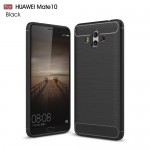 Чехол накладка TPU SK Fiber Carbon для Huawei Mate 10 Black