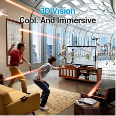 Кабель HDMI-HDMI v.2.1 Vention PVC Shell 8K 60Hz 4K 120Hz 48Gbps HDR 3D 2m Black (AANBH)