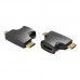 Адаптер 2 в 1 MicroHDMI-MiniHDMI-HDMI Vention (4K 30Hz MiniHDMI) (1080p 60Hz MicroHDMI) Black (AGFB0)