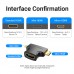 Адаптер 2 в 1 MicroHDMI-MiniHDMI-HDMI Vention (4K 30Hz MiniHDMI) (1080p 60Hz MicroHDMI) Black (AGFB0)