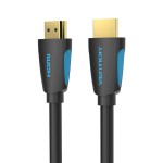Кабель HDMI-HDMI v.2.0 Vention 4K 60Hz 18Gbps gold-plated 1.5m Black (VAA-M02-B150)