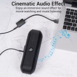Звуковая карта USB Vention Audio Earphone Microphone Black (CDYB0) Звуковая карта USB Vention Audio Earphone Microphone Black (CDYB0)
