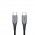 Кабель Type-C-Type-C 3.1 Gen2 Vention TPE Nylon Thunderbolt 3 4K 60Hz PD 100W 5A 10Gbps nickel-plated 1.5m Grey (TAHHG)