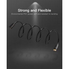 Удлинитель HDMI-HDMI v.2.0 Vention F/M PVC Shell 4K 60Hz 18Gbps gold-plated 2m Black (VAA-B06-B200)