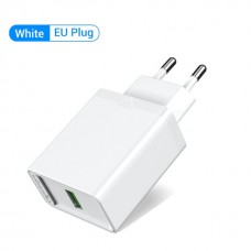 Сетевое зарядное устройство 1USB Vention 18W QC3.0 2.4A White (FABW0-EU)