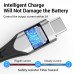 Удлинитель Type-C-Type-C 3.1 Vention Nylon M/F Thunderbolt 3 4K 60Hz PD 60W 5Gbps 3A 1m Grey (TABHF)