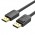 Кабель DisplayPort-DisplayPort v1.2 Vention 4K 60Hz 21.6Gbps gold-plated 3m Black (HACBI)