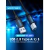 Кабель USB-Type-B 3.0 Vention PVC 2m 5Gbps Black (COOBH)