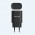 Сетевое зарядное устройство 1Type-C Vention PD 20W QC4.0 2.4A Black (TC-055-EU-B)