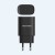 Сетевое зарядное устройство 1Type-C Vention PD 20W QC4.0 2.4A Black (TC-055-EU-B)