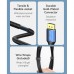 Кабель miniDisplayPort-DisplayPort 1.4 Vention 8K 60Hz 4K 144Hz 2K 165Hz 1080P 240Hz 2m Cotton Braided Aluminum Alloy Blue (HCFLH)