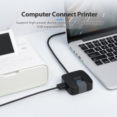 USB HUB Vention USB-USB 4USB 3.0 0.5m Black (CHBBD)