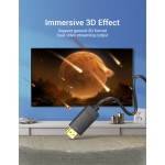 Кабель MiniDisplayPort-HDMI v.1.4 Vention 4K 30Hz gold-plated 2m Black (HAHBH) Кабель MiniDisplayPort-HDMI v.1.4 Vention 4K 30Hz gold-plated 2m Black (HAHBH)
