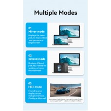Кабель Vention MiniDisplayPort-MiniDisplayPort 8K 60Hz 4K 144Hz 2K 240Hz 32.4Gbps HDR 1.5m Blue (HCGLG)
