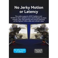 Кабель Vention MiniDisplayPort-MiniDisplayPort 8K 60Hz 4K 144Hz 2K 240Hz 32.4Gbps HDR 1.5m Blue (HCGLG)