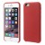 Чехол накладка PU SK Apple Case для iPhone 6 6S Plus Red