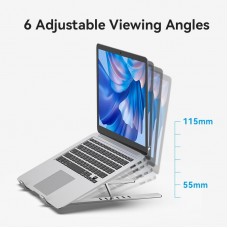 Подставка для ноутбука Vention Laptop X-type Stand Aluminum Alloy Silver (KDMI0)