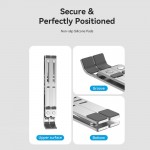 Подставка для ноутбука Vention Laptop X-type Stand Aluminum Alloy Silver (KDMI0) Подставка для ноутбука Vention Laptop X-type Stand Aluminum Alloy Silver (KDMI0)