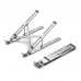 Подставка для ноутбука Vention Laptop X-type Stand Aluminum Alloy Silver (KDMI0)