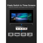 Сплиттер Video 3 In 1 HDMI-HDMI v.1.4 Vention F/3xF 4k 30Hz gold-plated Black (AFFH0) Сплиттер Video 3 In 1 HDMI-HDMI v.1.4 Vention F/3xF 4k 30Hz gold-plated Black (AFFH0)