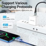 Кабель 2 в 1 USB-MicroUSB-Type-C Vention TPE Nylon 3А 480Mbps nickel-plated 0.5m Black (CQEHD) Кабель 2 в 1 USB-MicroUSB-Type-C Vention TPE Nylon 3А 480Mbps nickel-plated 0.5m Black (CQEHD)