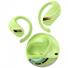 Наушники гарнитура вкладыши Bluetooth 5.3 ІРX4 TWS Vention OpenBeat O12 Green (NBUG0)