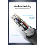 Кабель HDMI-HDMI v.2.0 Vention 4K 60Hz 18Gbps 30AWG HDR Video gold-plated 5m Black (AAVBJ) Кабель HDMI-HDMI v.2.0 Vention 4K 60Hz 18Gbps 30AWG HDR Video gold-plated 5m Black (AAVBJ)
