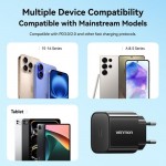Сетевое зарядное устройство Vention 1Type-C 20W 3A + USB-C cable М-М White Сетевое зарядное устройство Vention 1Type-C 20W 3A + USB-C cable М-М White