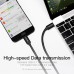 Кабель Type-C-Type-C 3.1 Vention PVC Shell Thunderbolt 3 4K 60Hz PD 60W 3A 5Gbps nickel-plated 1.5m Black (CAUBG)