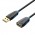 Удлинитель USB-USB 2.0 Vention F/M PVC Round gold-plated 480Mbps 5m Black (CBCBJ)