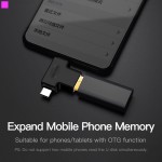 Адаптер MicroUSB-Type-C-OTG 3.0 Vention Black (CDIB0)