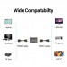 Адаптер HDMI-HDMI Vention M/M 4K v.2.0 UHD 60Hz Upgraded Black (AIRB0)