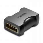 Адаптер HDMI-HDMI Vention M/M 4K v.2.0 UHD 60Hz Upgraded Black (AIRB0)