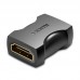 Адаптер HDMI-HDMI Vention M/M 4K v.2.0 UHD 60Hz Upgraded Black (AIRB0)