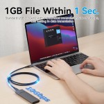 Кабель Type-C-Type-C 3.1 Gen2 Vention TPE Nylon Thunderbolt 3 4K 60Hz PD 100W 5A 10Gbps nickel-plated 0.5m Grey (TAHHD) Кабель Type-C-Type-C 3.1 Gen2 Vention TPE Nylon Thunderbolt 3 4K 60Hz PD 100W 5A 10Gbps nickel-plated 0.5m Grey (TAHHD)