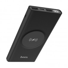 УМБ Power Bank Hoco J37 Wisdom Wireless Charger 10000mAh Black