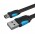 Кабель USB-MiniUSB 2.0 5pin Vention Flat 1.5m Black (VAS-A14-B150)