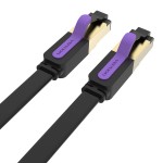 Патч-корд RJ45-RJ45 Vention LAN CAT7 SSTP 10Gbps 600MHz Copper PVC Flat 5m Black (ICDBJ) Патч-корд RJ45-RJ45 Vention LAN CAT7 SSTP 10Gbps 600MHz Copper PVC Flat 5m Black (ICDBJ)