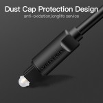 Кабель Audio Toslink-Toslink Optical Vention Dolby DTS 5.1/7.1 S/PDIF gold-plated 1.5m Black (BAEBG) Кабель Audio Toslink-Toslink Optical Vention Dolby DTS 5.1/7.1 S/PDIF gold-plated 1.5m Black (BAEBG)