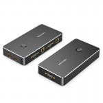 Сплиттер KVM 2 in 1 Out VGA-VGA Vention 1080P 60Hz 2USB gold-plated Black (DBEB0) Сплиттер KVM 2 in 1 Out VGA-VGA Vention 1080P 60Hz 2USB gold-plated Black (DBEB0)