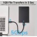 Внешний карман Vention для 2.5" HDD/SSD USB3.0 MicroUSB-B Black (KPAB0)