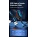 Удлинитель USB-USB 3.0 Vention F/M PVC Round 5Gbps 2m Black (CBHBH)